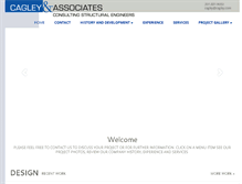Tablet Screenshot of cagley.com